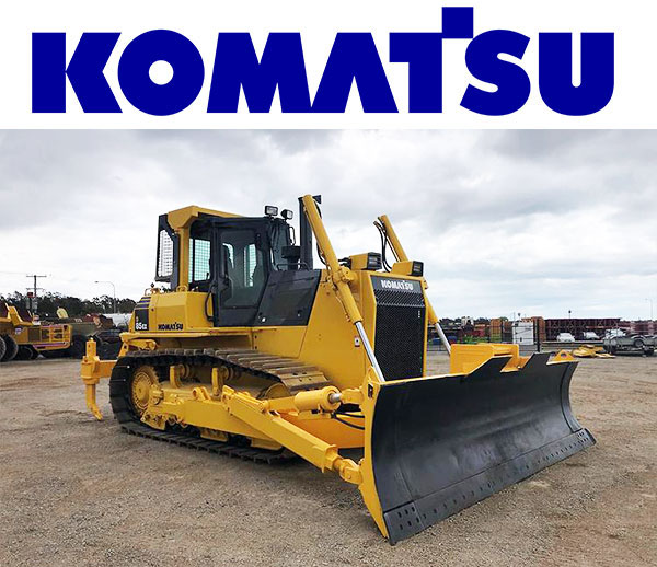 used Komatsu bulldozer