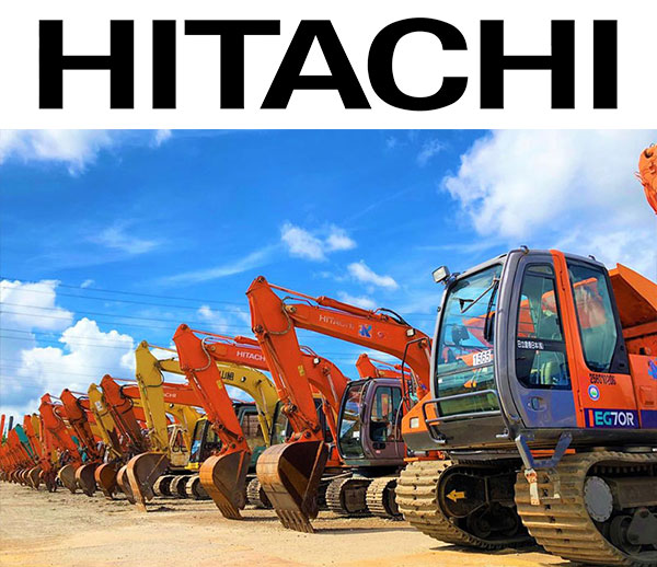 used hitachi excavator