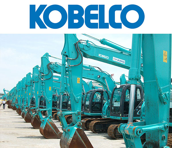 used Kobelco excavator