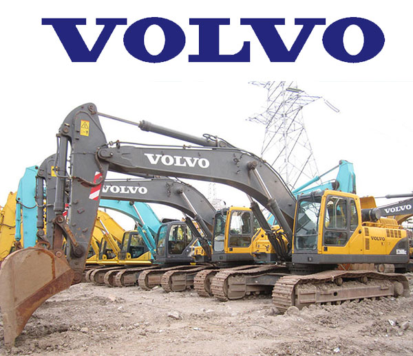 used volvo excavator
