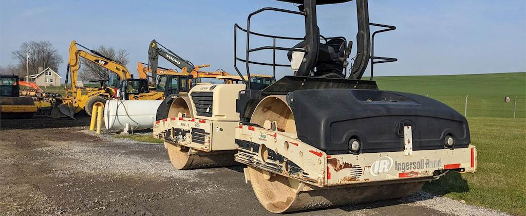 used INGERSOLL RAND Road Roller