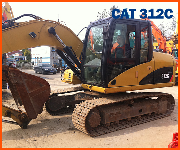 CAT 312C excavator