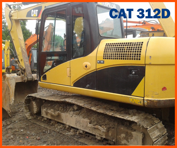 CAT 312D excavator