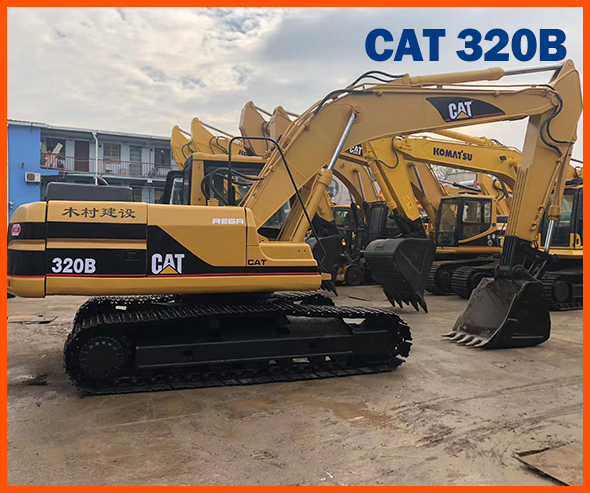 CAT 320B excavator