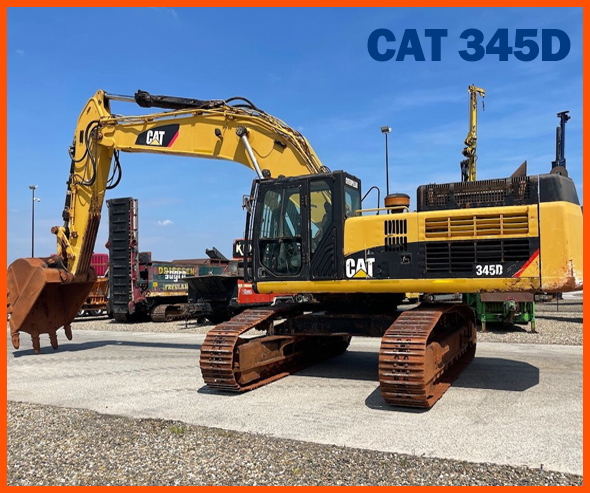 CAT 345D excavator
