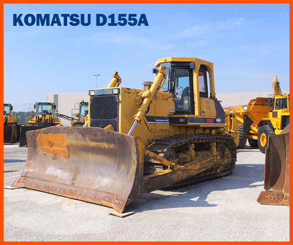 KOMATSU D155A excavator