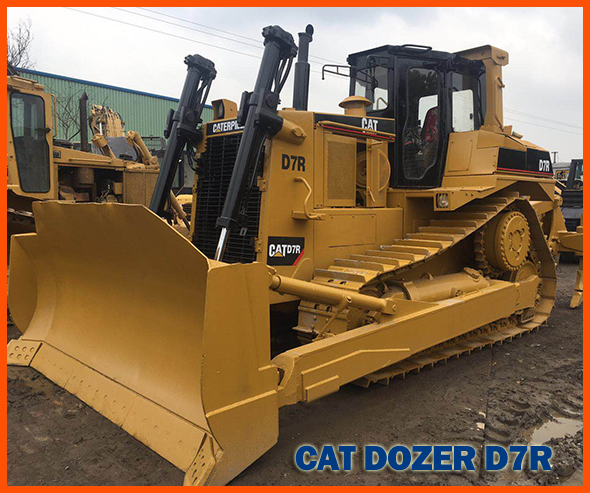 CAT D7R excavator