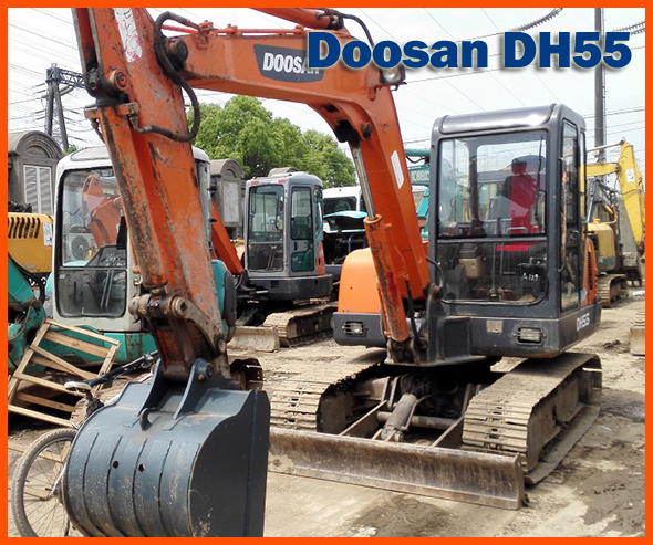 Doosan DH55 excavator