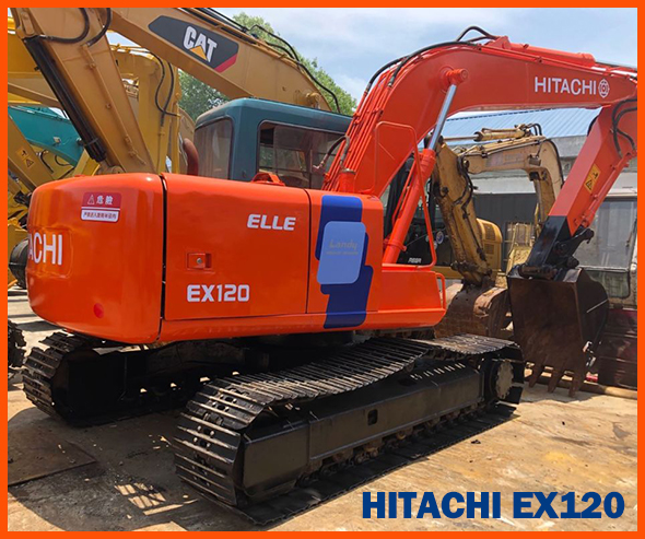 HITACHI EX120 excavator