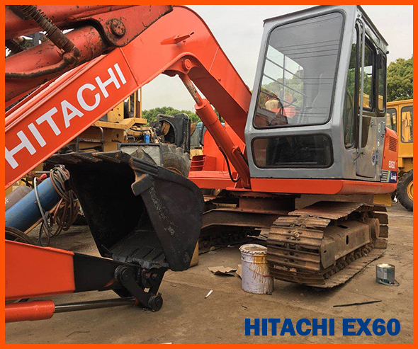HITACHI EX60 excavator
