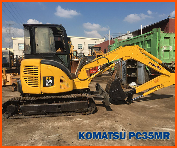 KOMATSU PC35MR excavator
