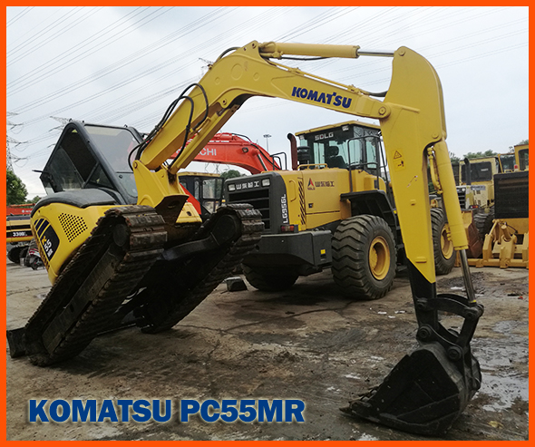 KOMATSU PC55MR excavator