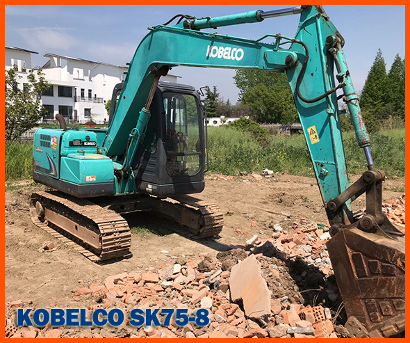 KOBELCO SK75-8 excavator
