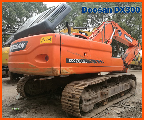 Doosan DX300 excavator