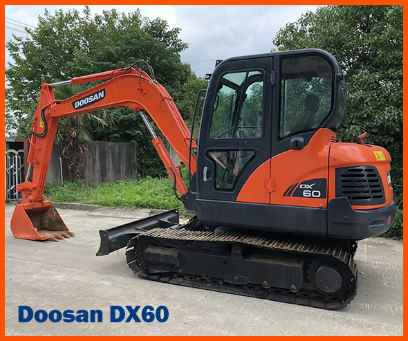 Doosan DX60 excavator