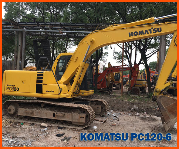 KOMATSU PC120-6 excavator