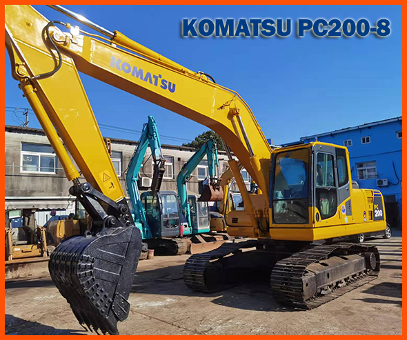 KOMATSU PC200-8 excavator