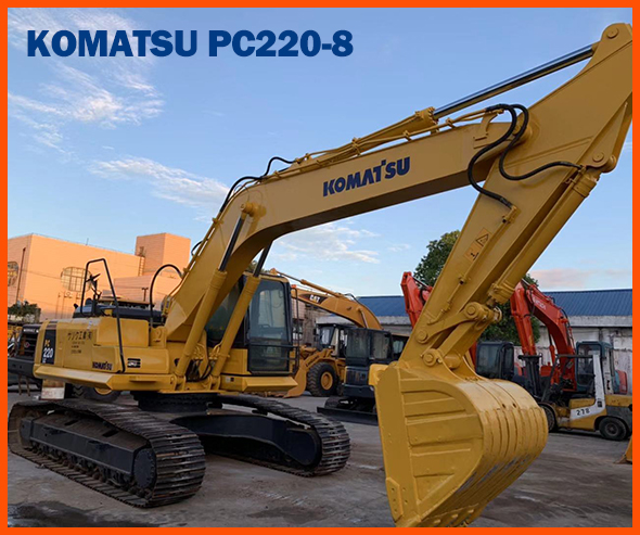KOMATSU PC220-8 excavator