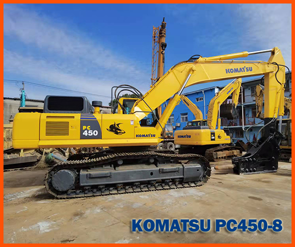 KOMATSU PC450-8 excavator