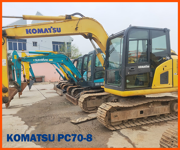 KOMATSU PC70-8 excavator