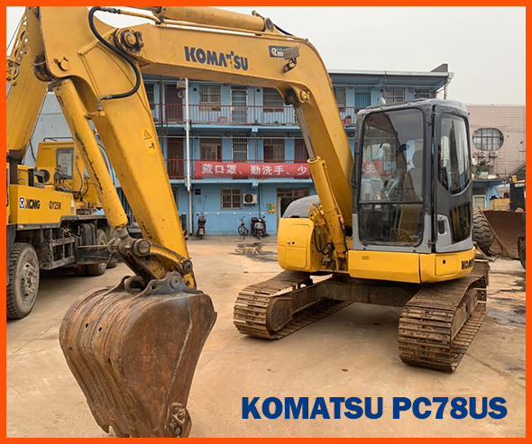 KOMATSU PC78US excavator