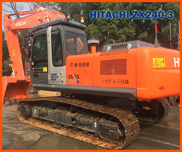 HITACHI ZX240-3 excavator