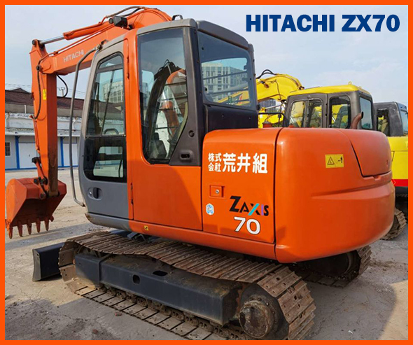 HITACHI ZX70 excavator