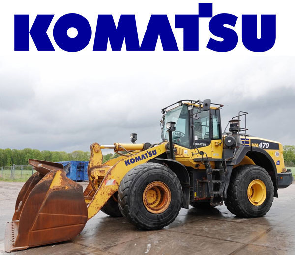 used KOMATSU wheel loader